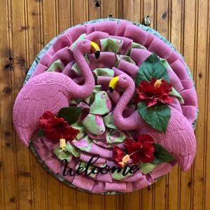 FLAMIGO WREATH